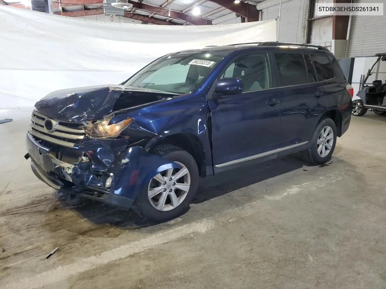 5TDBK3EH5DS261341 2013 Toyota Highlander Base