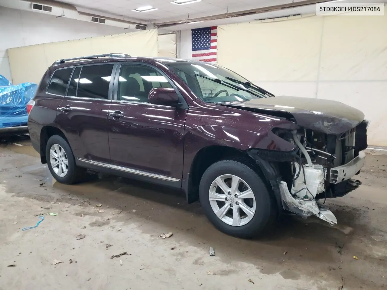 5TDBK3EH4DS217086 2013 Toyota Highlander Base