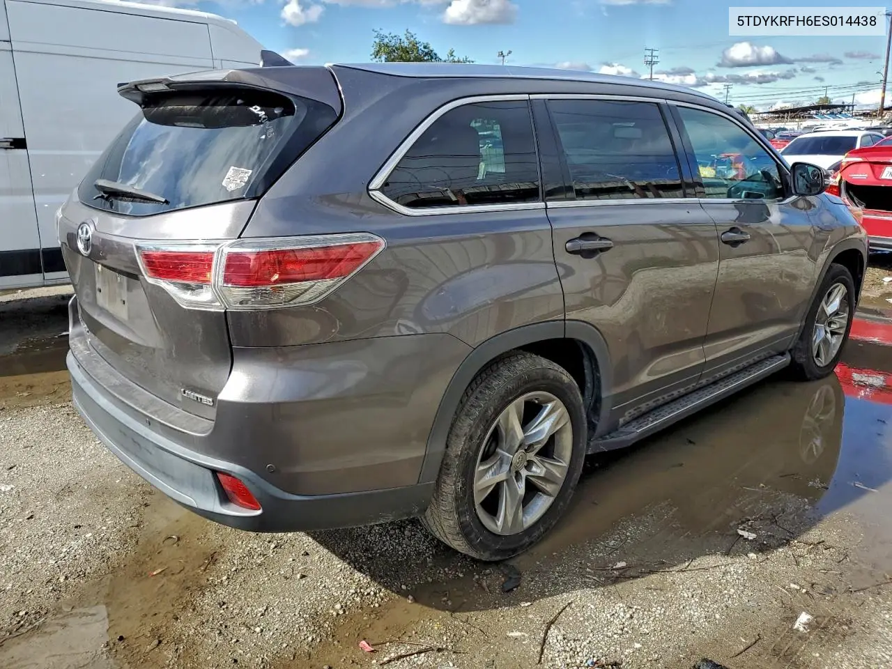 5TDYKRFH6ES014438 2014 Toyota Highlander Limited