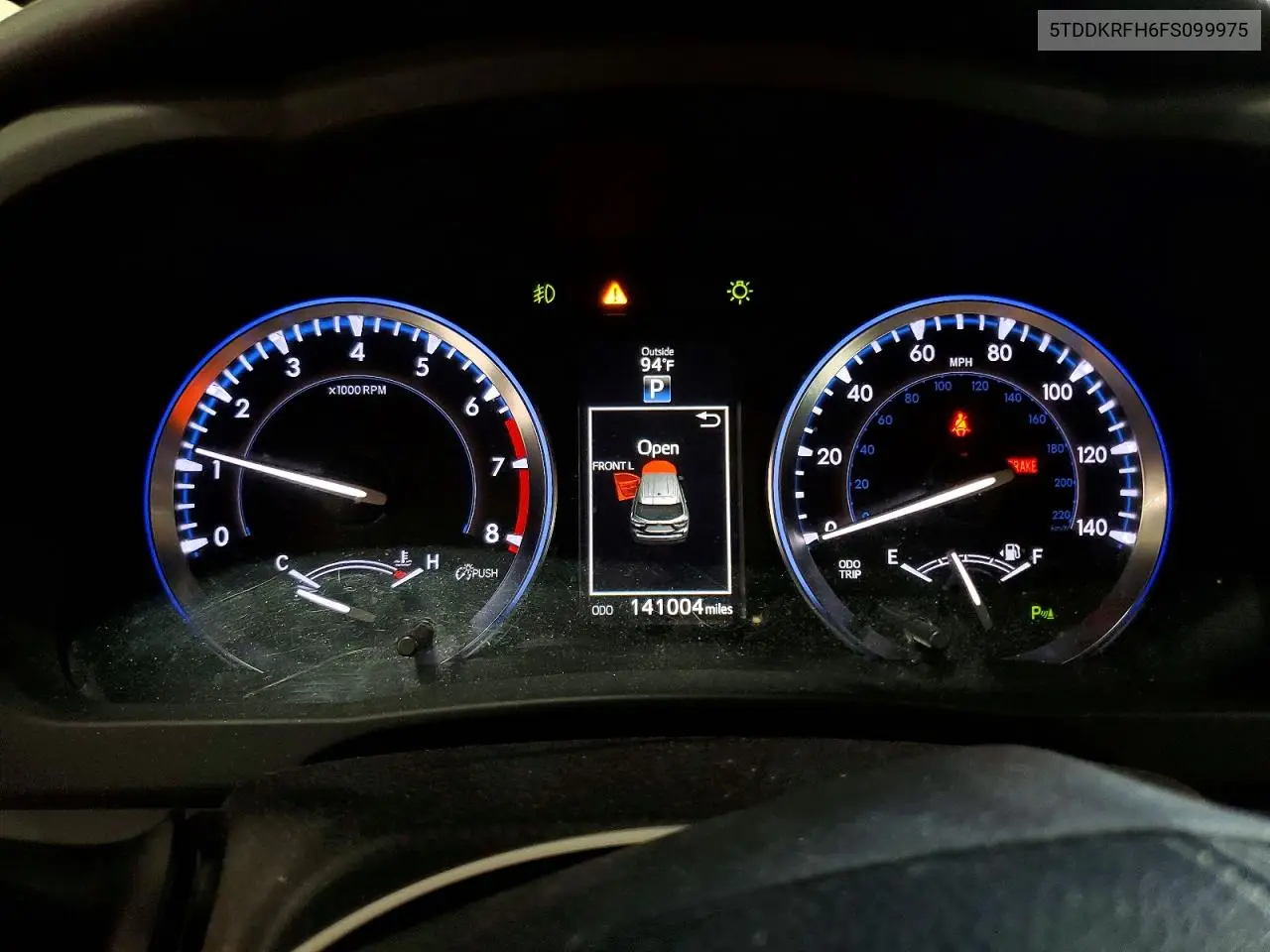 5TDDKRFH6FS099975 2015 Toyota Highlander Limited