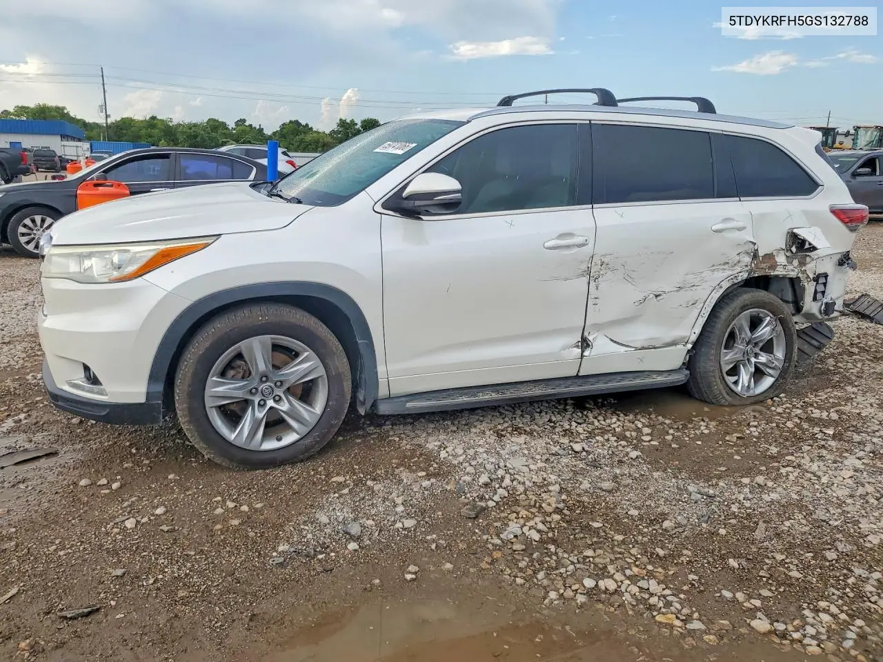 2016 Toyota Highlander Limited VIN: 5TDYKRFH5GS132788 Lot: 59741066