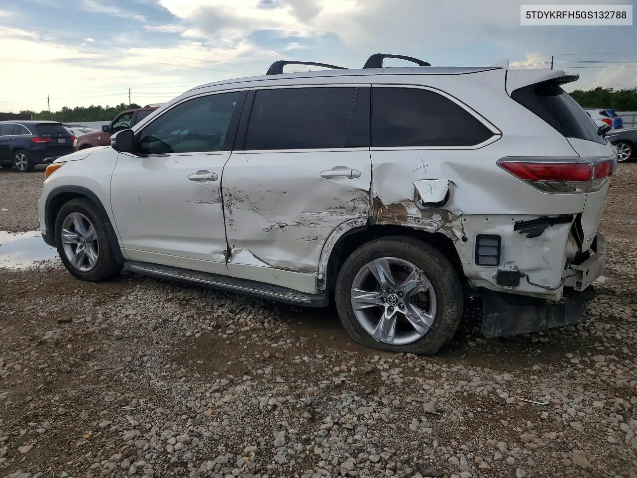 2016 Toyota Highlander Limited VIN: 5TDYKRFH5GS132788 Lot: 59741066