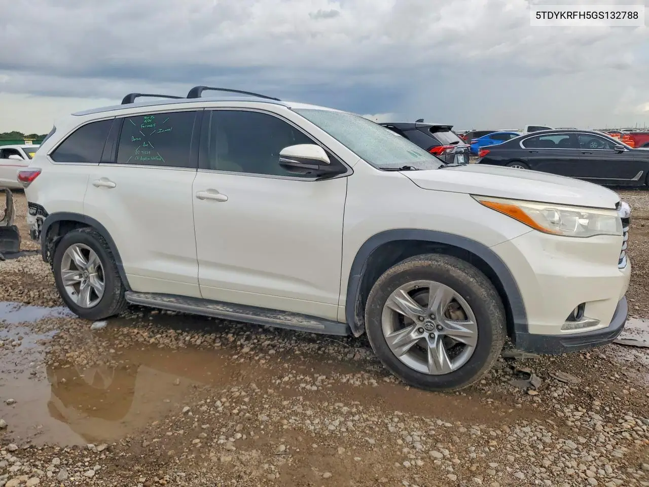 2016 Toyota Highlander Limited VIN: 5TDYKRFH5GS132788 Lot: 59741066