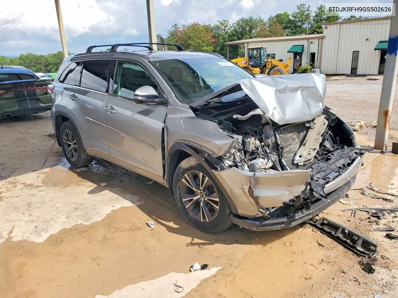 2016 Toyota Highlander VIN: 5TDJKRFH9GS502626 Lot: 60949126
