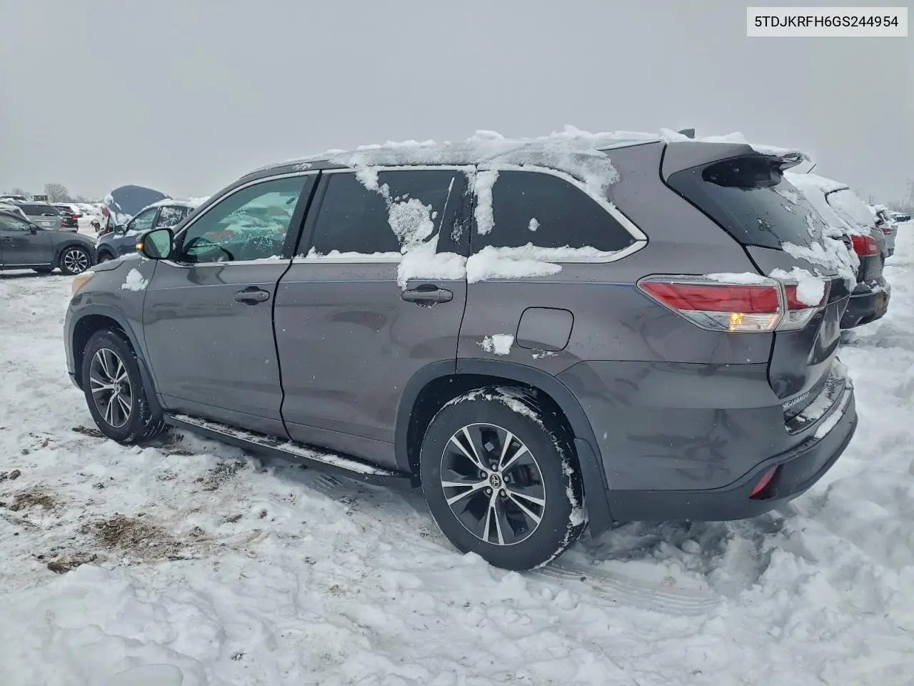 5TDJKRFH6GS244954 2016 Toyota Highlander Xle