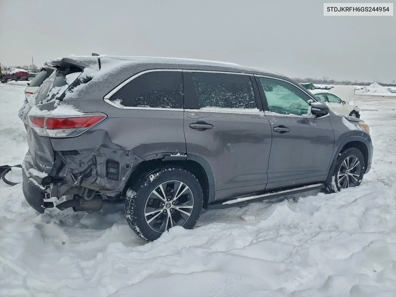 5TDJKRFH6GS244954 2016 Toyota Highlander Xle