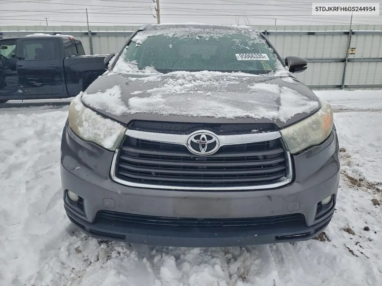 5TDJKRFH6GS244954 2016 Toyota Highlander Xle