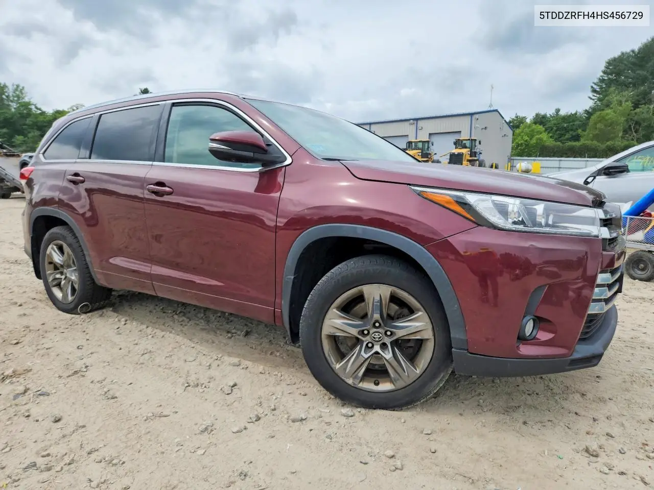 2017 Toyota Highlander Limited Platinum VIN: 5TDDZRFH4HS456729 Lot: 61222216