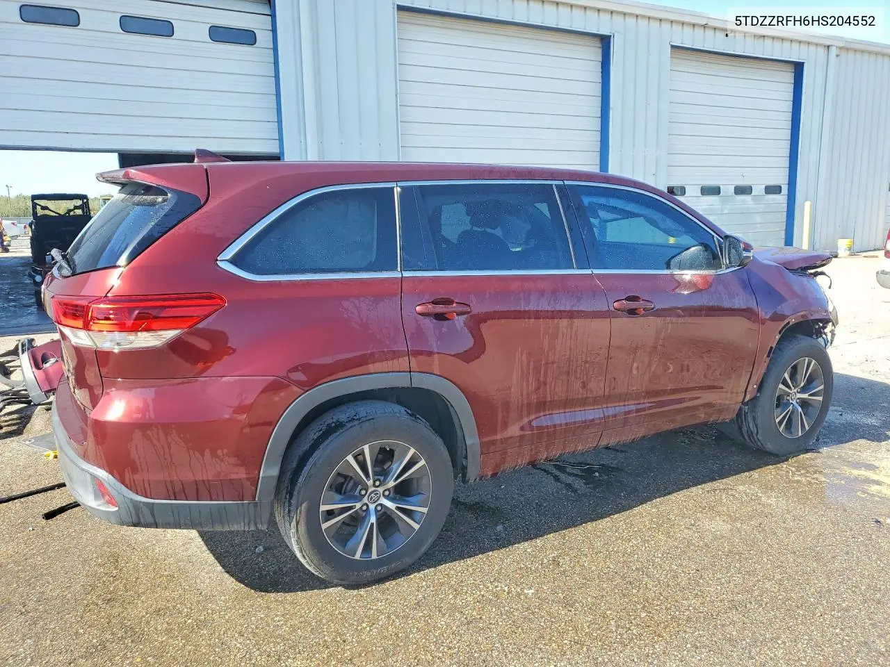 2017 Toyota Highlander Le Plus VIN: 5TDZZRFH6HS204552 Lot: 61800636
