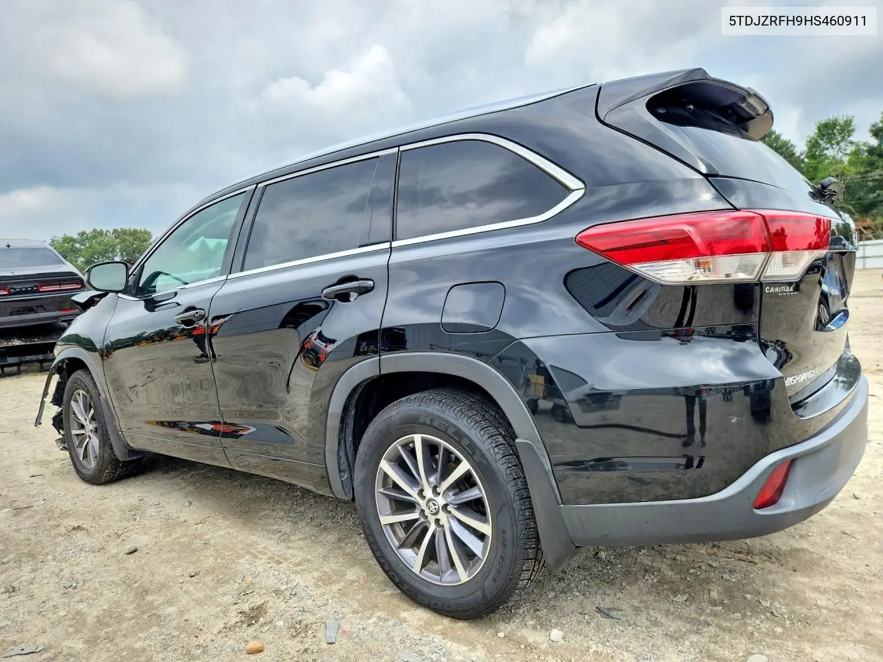 2017 Toyota Highlander Xle VIN: 5TDJZRFH9HS460911 Lot: 61854376