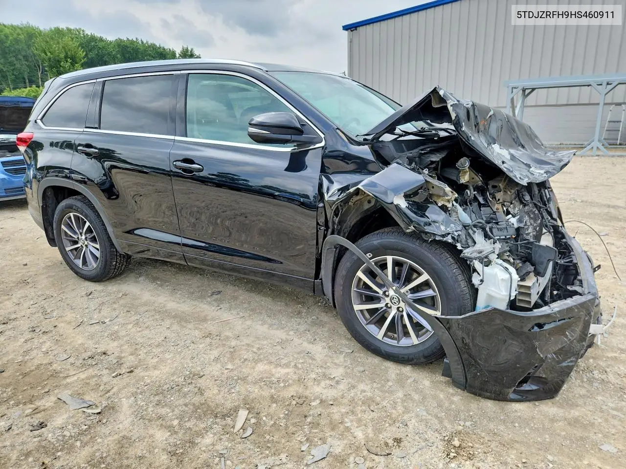 2017 Toyota Highlander Xle VIN: 5TDJZRFH9HS460911 Lot: 61854376