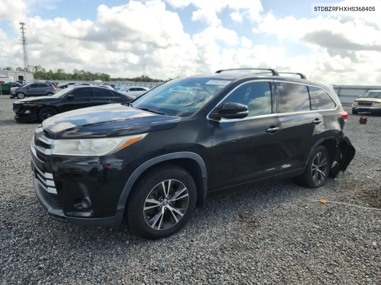 2017 Toyota Highlander Le VIN: 5TDBZRFHXHS368405 Lot: 61942186