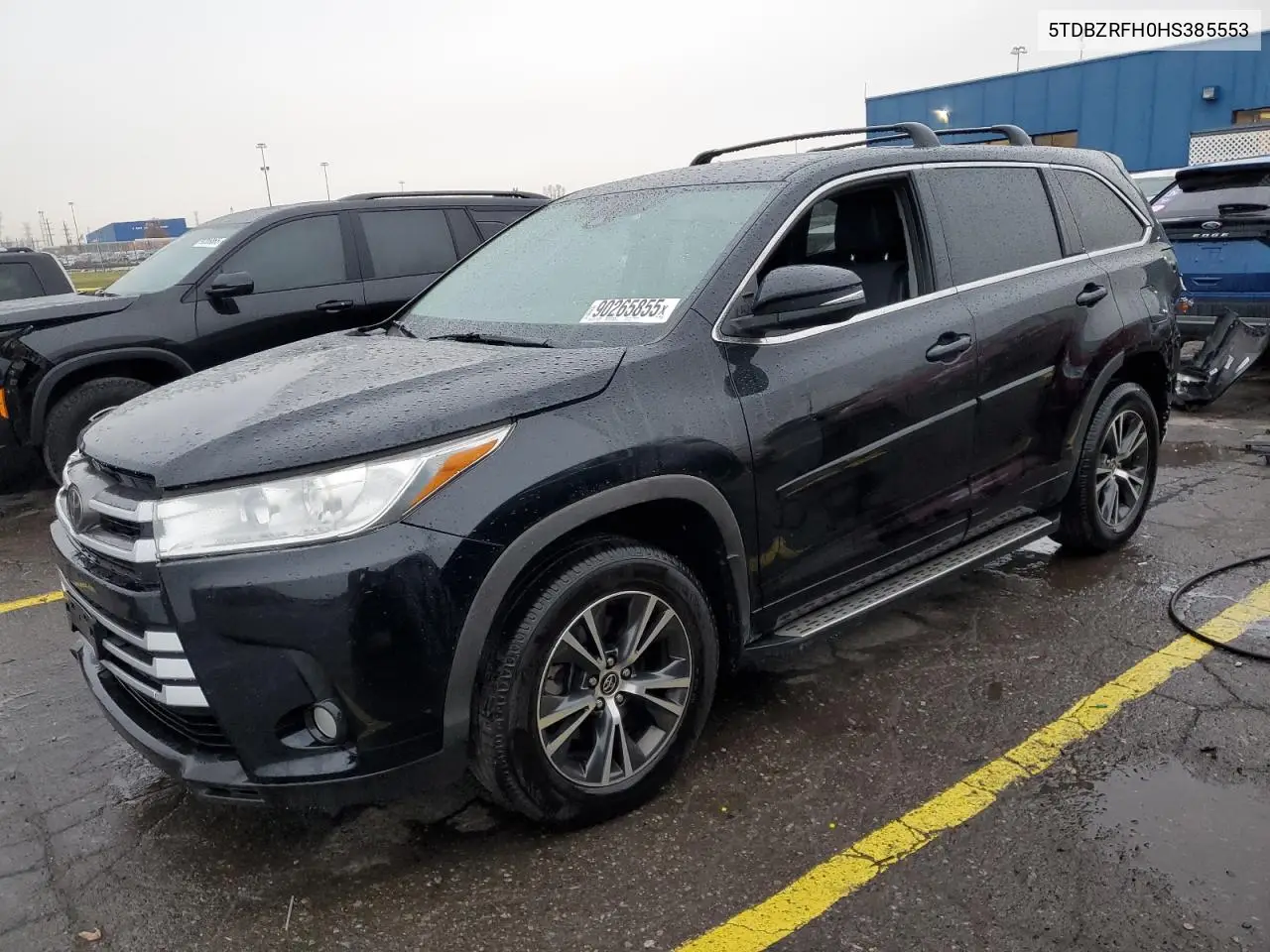 5TDBZRFH0HS385553 2017 Toyota Highlander Le Plus
