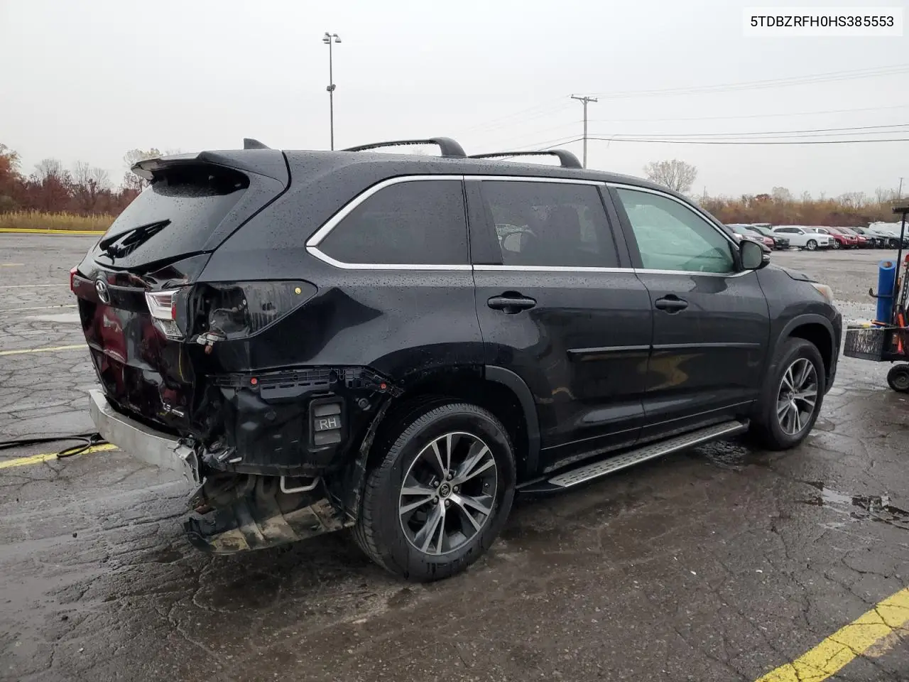 5TDBZRFH0HS385553 2017 Toyota Highlander Le Plus