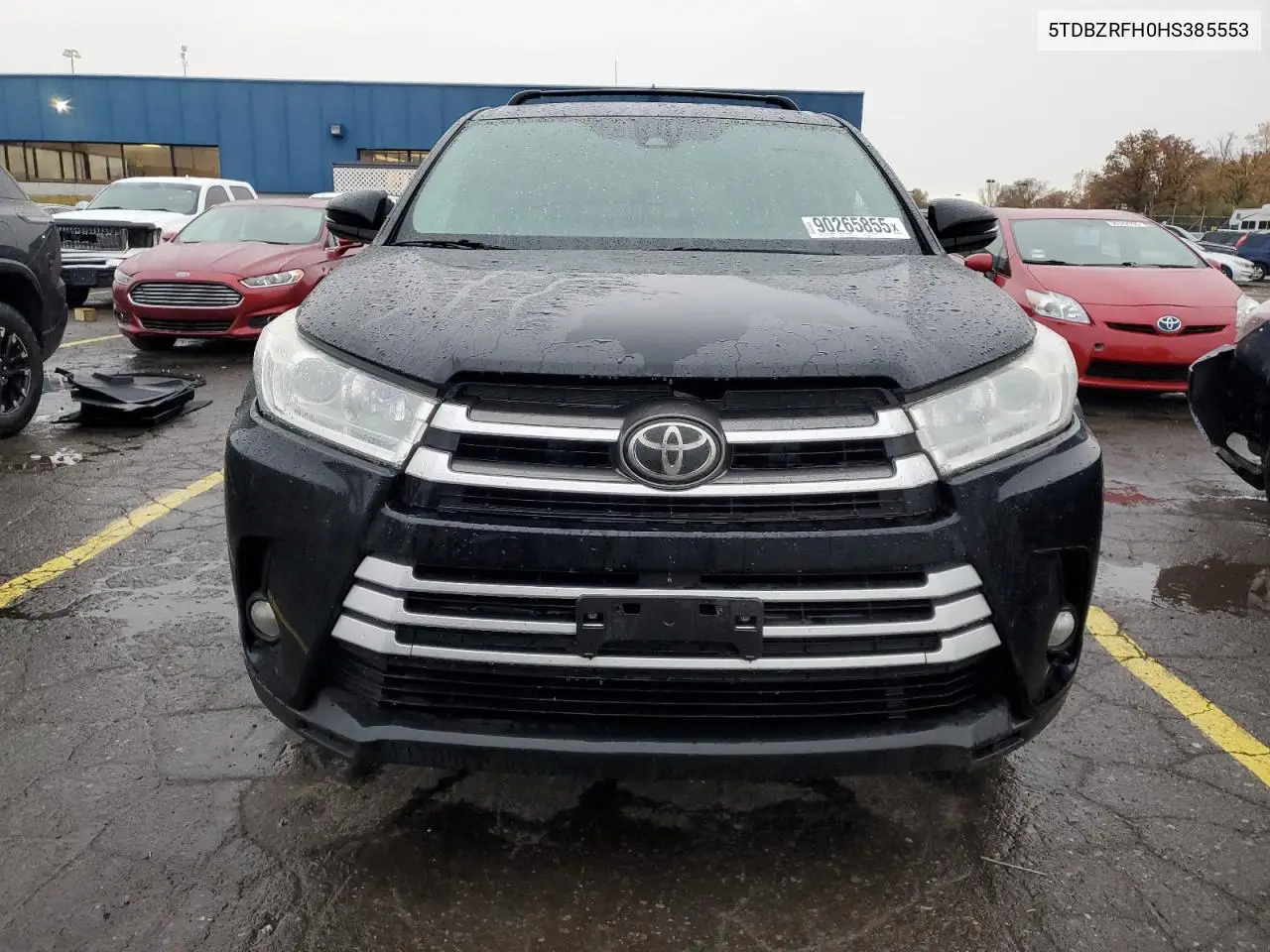 5TDBZRFH0HS385553 2017 Toyota Highlander Le Plus