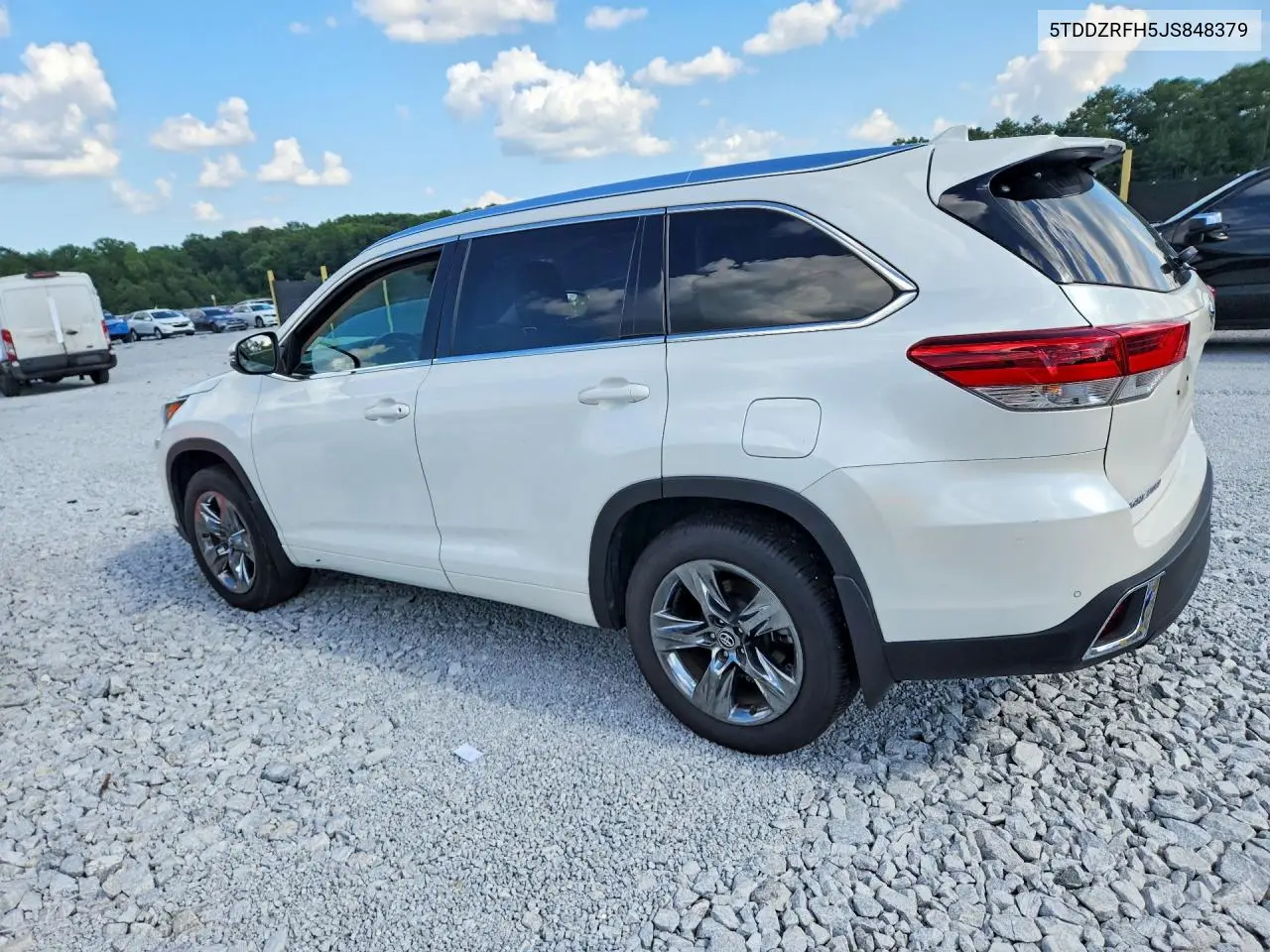 2018 Toyota Highlander Limited Platinum VIN: 5TDDZRFH5JS848379 Lot: 61790546