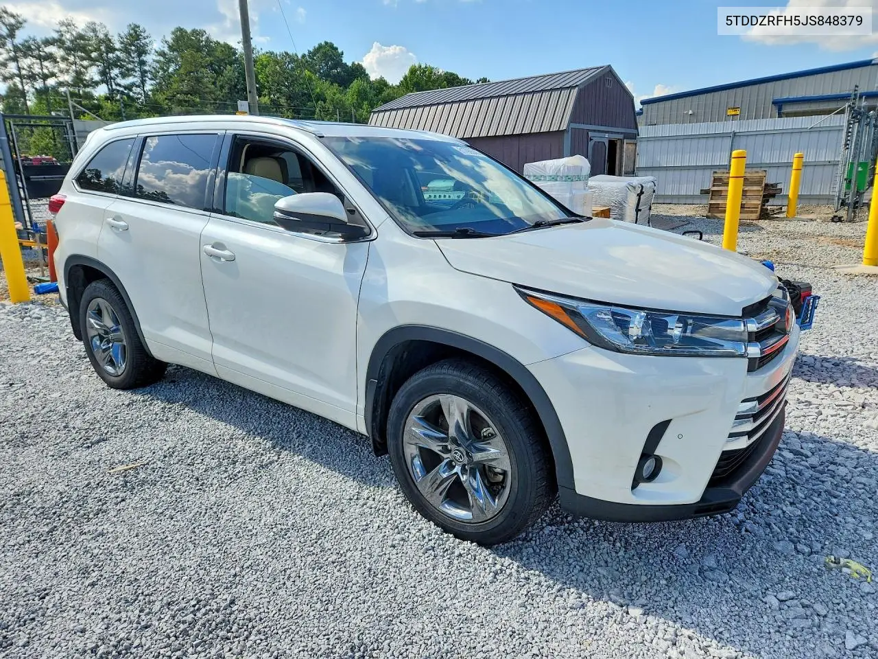 2018 Toyota Highlander Limited Platinum VIN: 5TDDZRFH5JS848379 Lot: 61790546