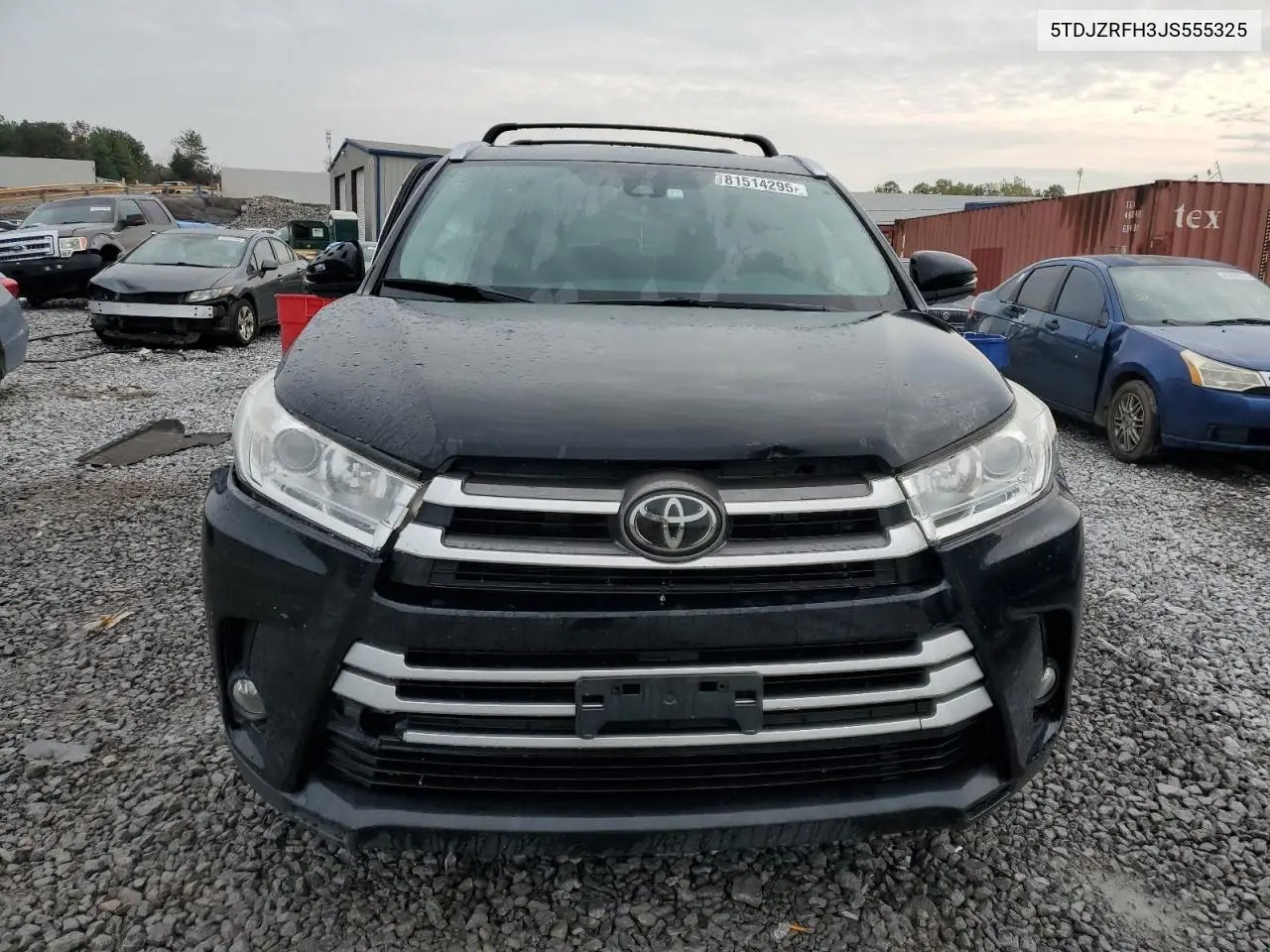 5TDJZRFH3JS555325 2018 Toyota Highlander Xle
