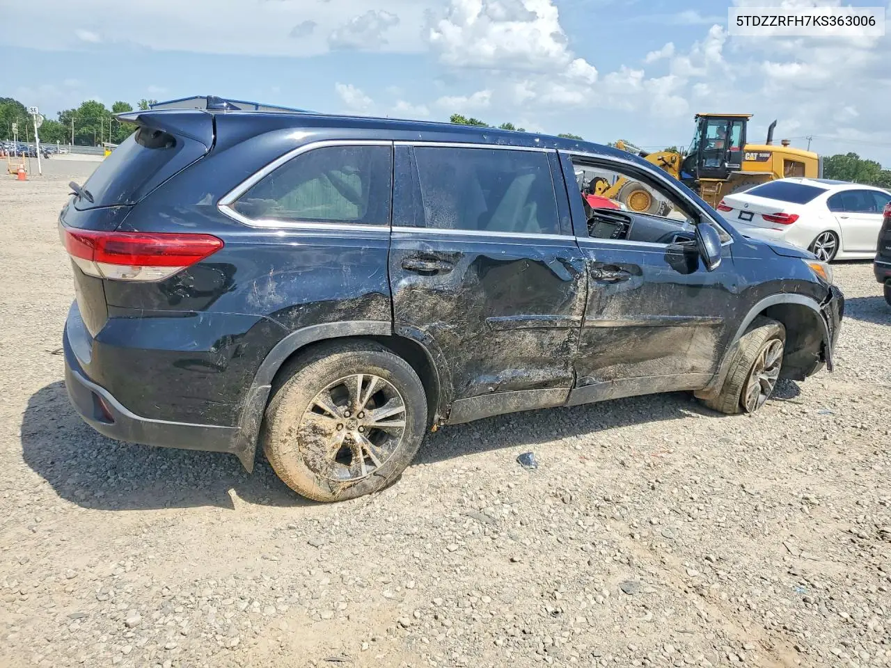 2019 Toyota Highlander Le Plus VIN: 5TDZZRFH7KS363006 Lot: 61777636