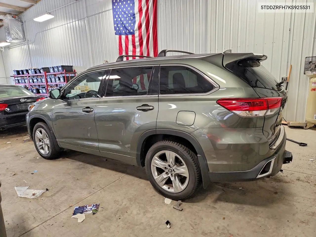2019 Toyota Highlander Limited VIN: 5TDDZRFH7KS925531 Lot: 61790416
