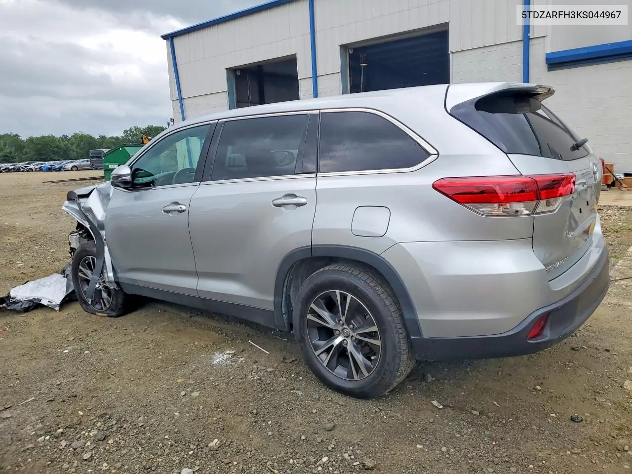 2019 Toyota Highlander Le VIN: 5TDZARFH3KS044967 Lot: 62034516