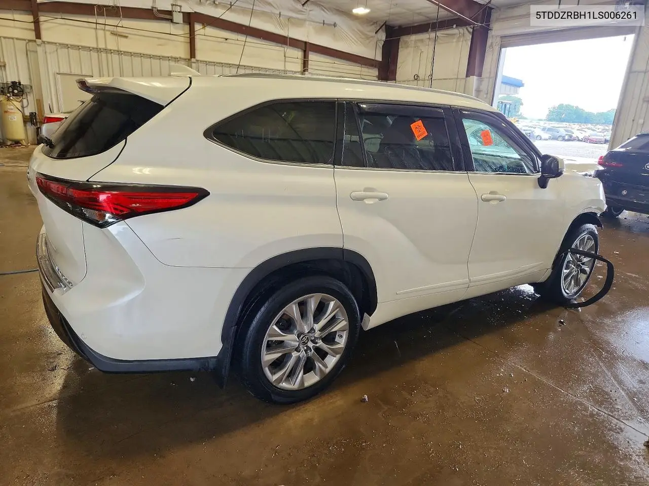 2020 Toyota Highlander Limited VIN: 5TDDZRBH1LS006261 Lot: 58247416
