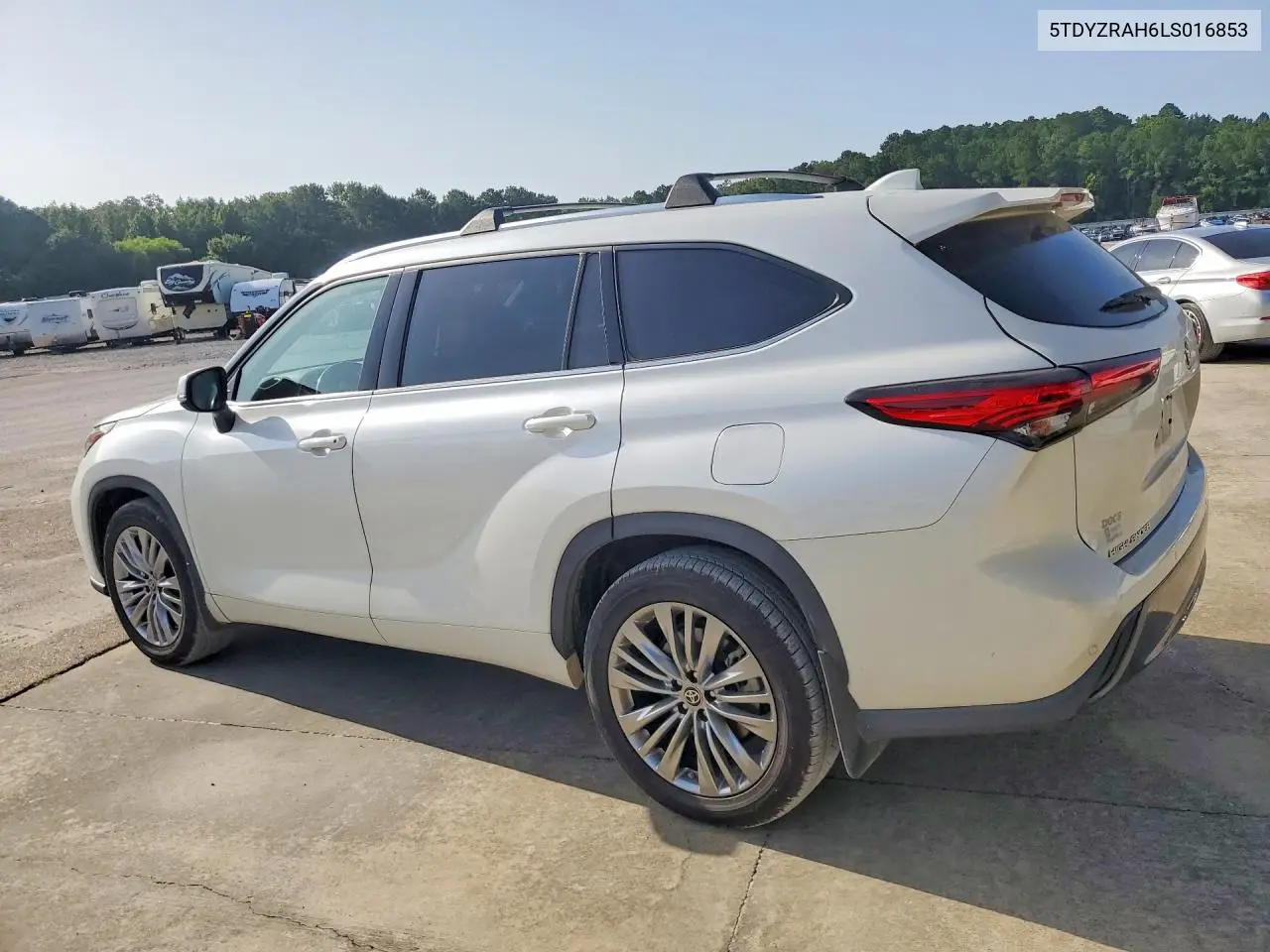 2020 Toyota Highlander Limited VIN: 5TDYZRAH6LS016853 Lot: 59728656