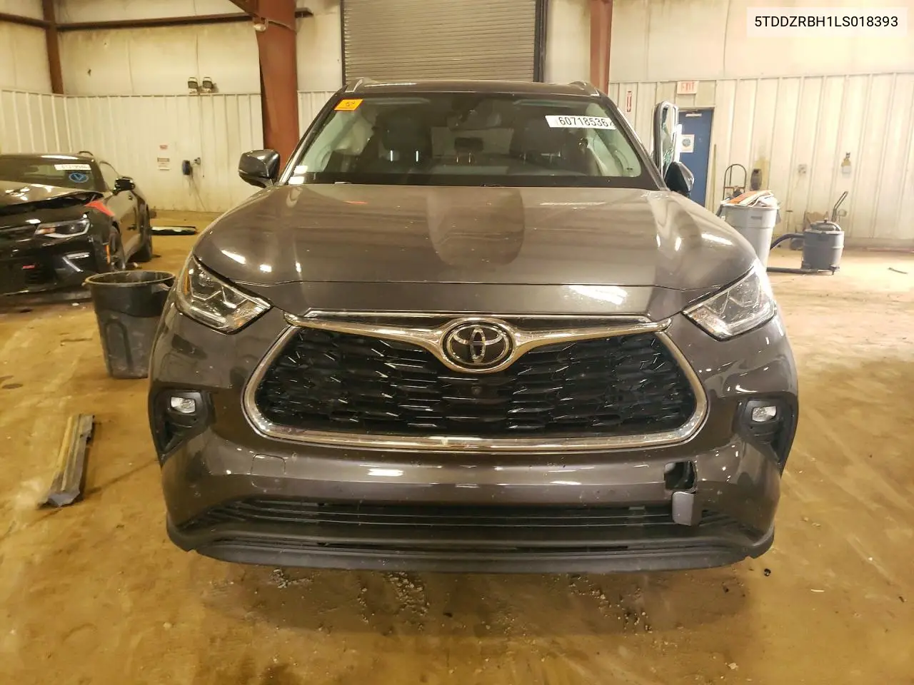 2020 Toyota Highlander Limited VIN: 5TDDZRBH1LS018393 Lot: 60718536