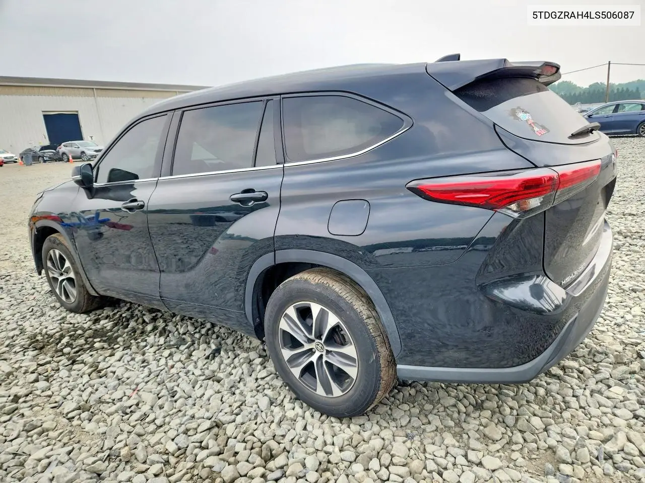 2020 Toyota Highlander Xle VIN: 5TDGZRAH4LS506087 Lot: 61590536
