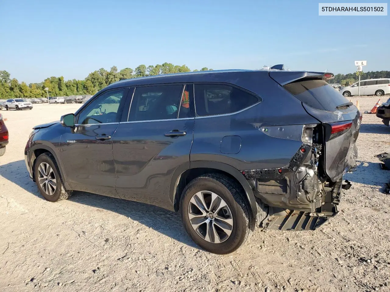 5TDHARAH4LS501502 2020 Toyota Highlander Hybrid Xle