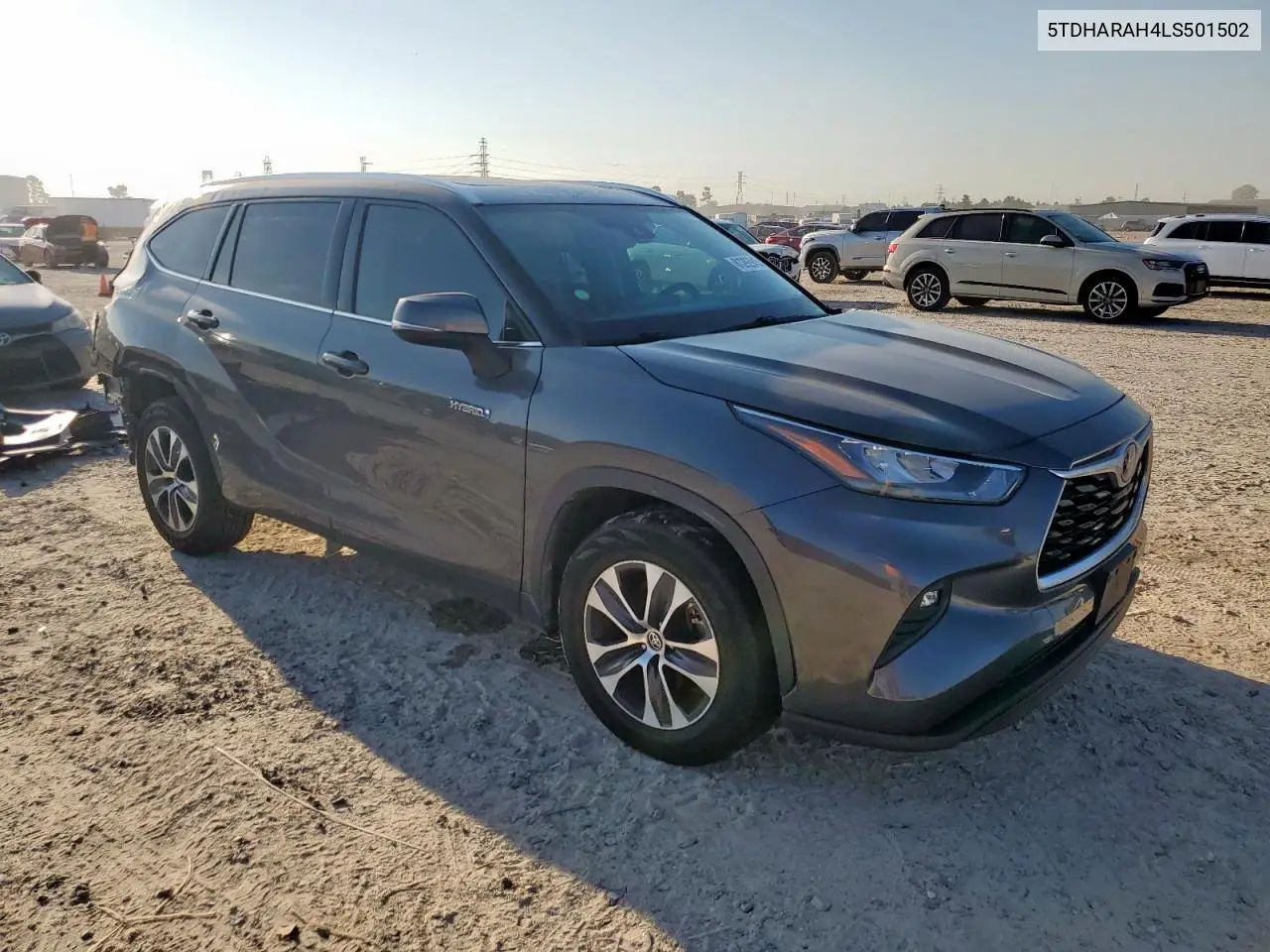 5TDHARAH4LS501502 2020 Toyota Highlander Hybrid Xle