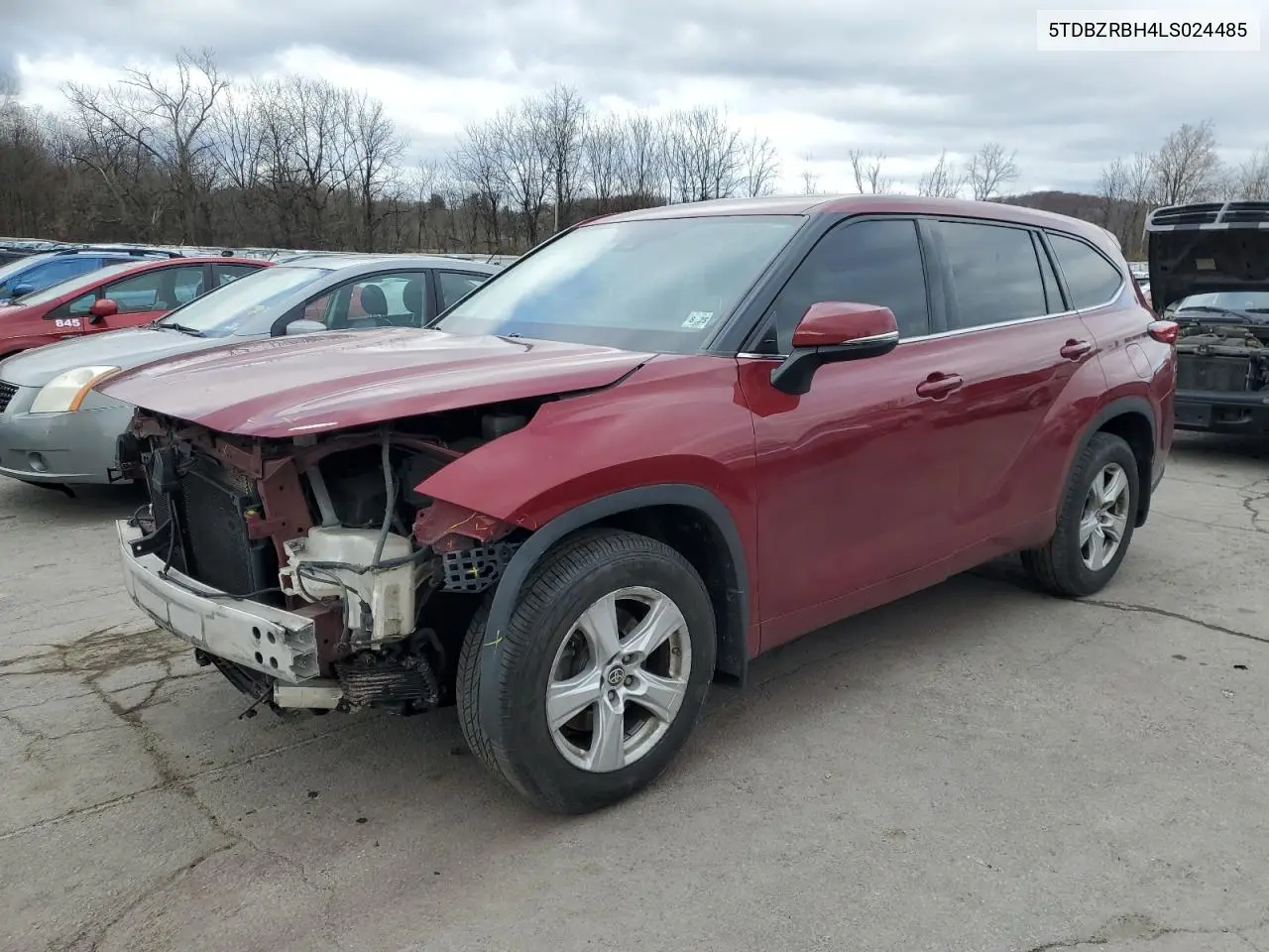 5TDBZRBH4LS024485 2020 Toyota Highlander L
