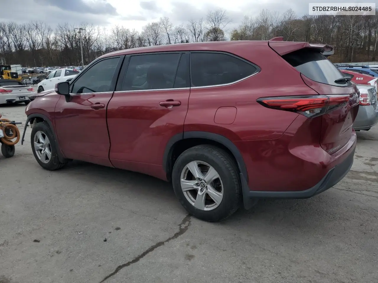 5TDBZRBH4LS024485 2020 Toyota Highlander L