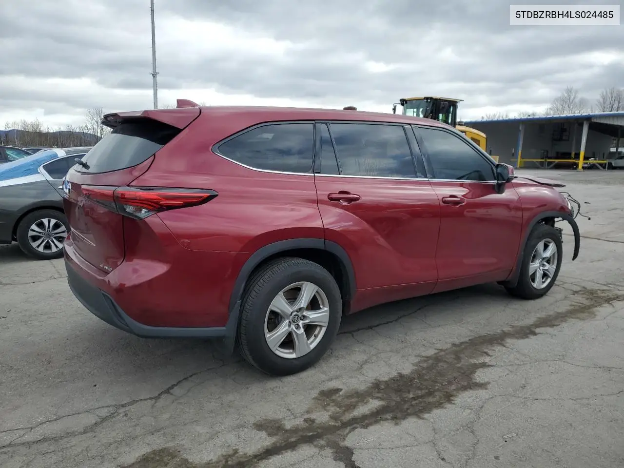5TDBZRBH4LS024485 2020 Toyota Highlander L