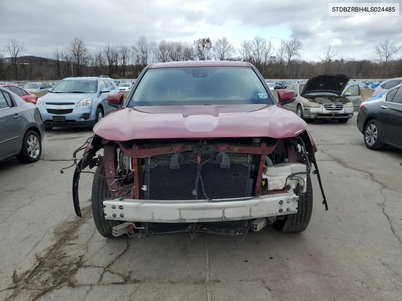 5TDBZRBH4LS024485 2020 Toyota Highlander L