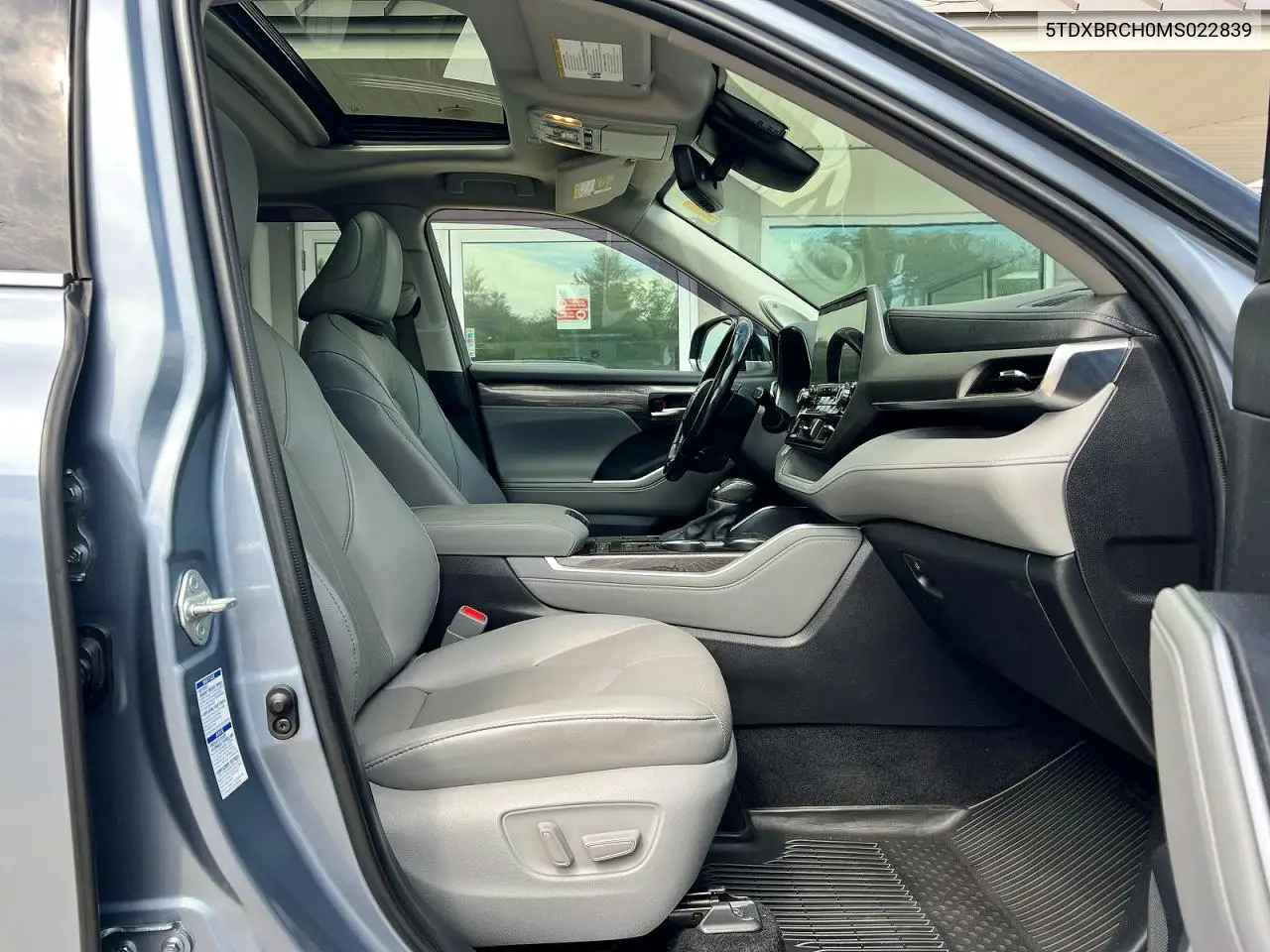 2021 Toyota Highlander Hybrid Limited VIN: 5TDXBRCH0MS022839 Lot: 55098656