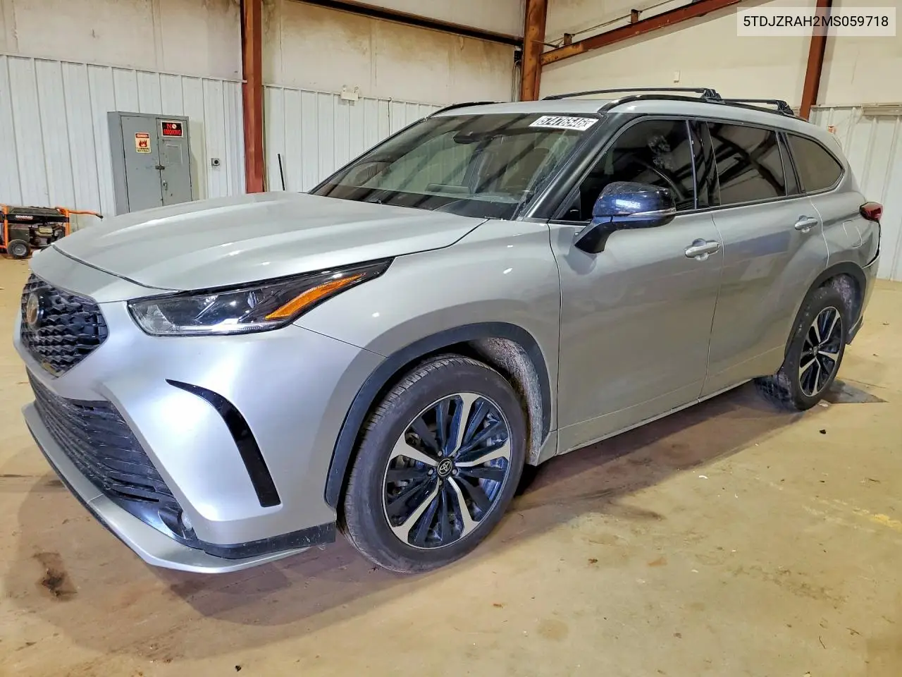 2021 Toyota Highlander Xse VIN: 5TDJZRAH2MS059718 Lot: 57476546