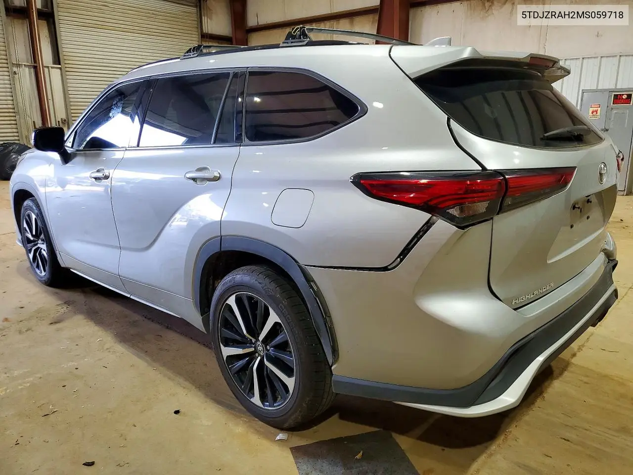 2021 Toyota Highlander Xse VIN: 5TDJZRAH2MS059718 Lot: 57476546