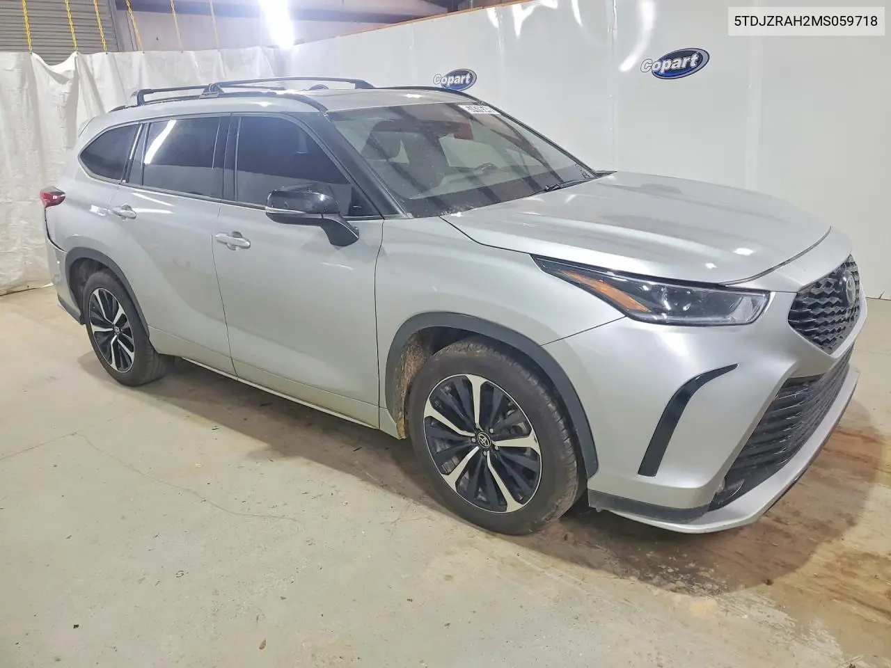 2021 Toyota Highlander Xse VIN: 5TDJZRAH2MS059718 Lot: 57476546
