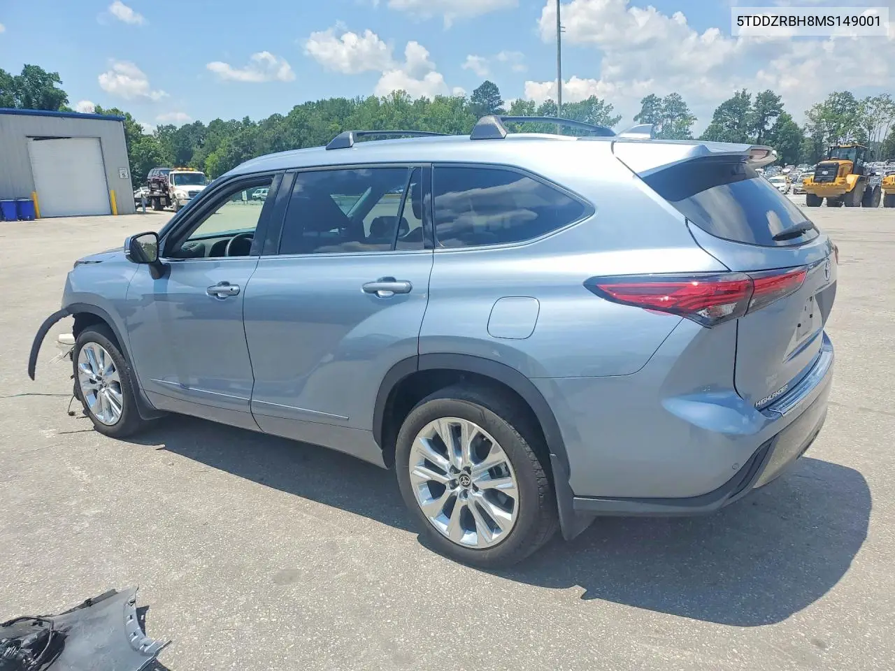 2021 Toyota Highlander Limited VIN: 5TDDZRBH8MS149001 Lot: 58106116