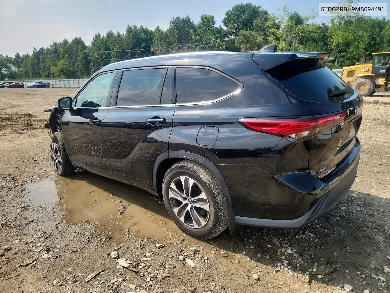 2021 Toyota Highlander Xle VIN: 5TDGZRBH9MS094491 Lot: 60649496