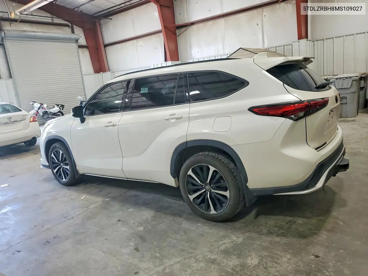 2021 Toyota Highlander Xse VIN: 5TDLZRBH8MS109027 Lot: 61423096
