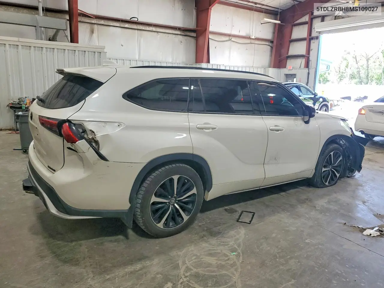2021 Toyota Highlander Xse VIN: 5TDLZRBH8MS109027 Lot: 61423096