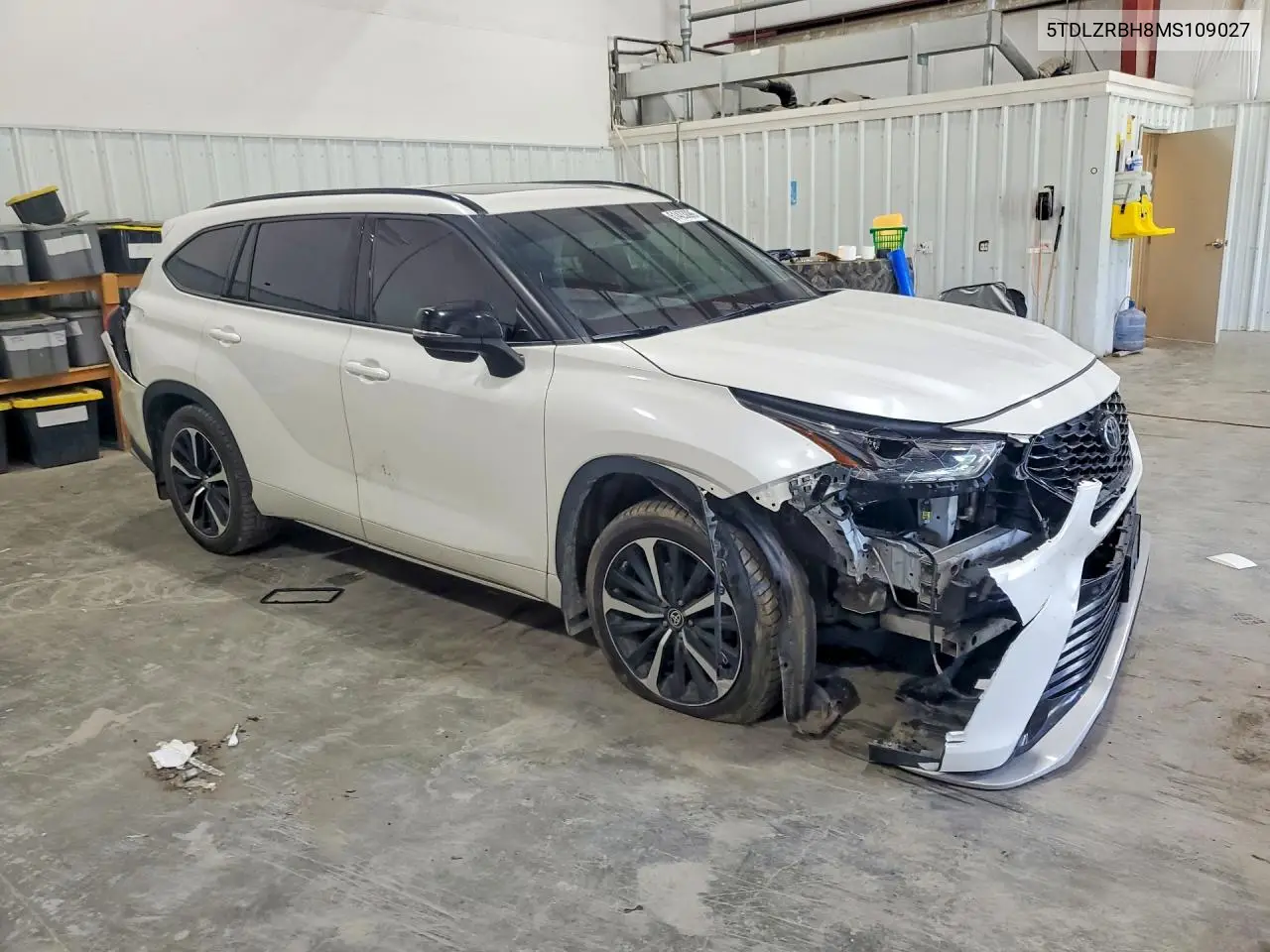 2021 Toyota Highlander Xse VIN: 5TDLZRBH8MS109027 Lot: 61423096