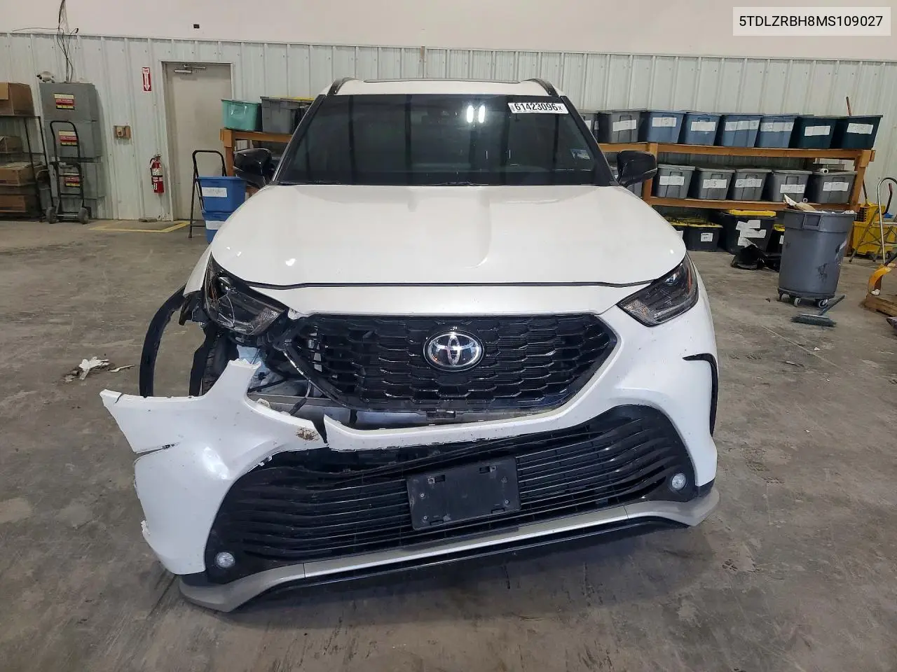 2021 Toyota Highlander Xse VIN: 5TDLZRBH8MS109027 Lot: 61423096