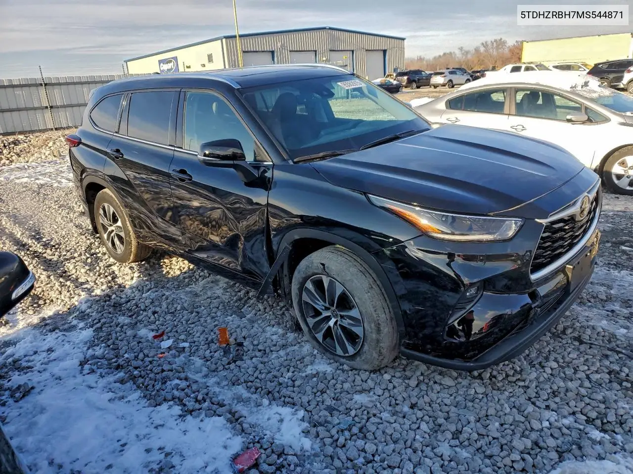5TDHZRBH7MS544871 2021 Toyota Highlander