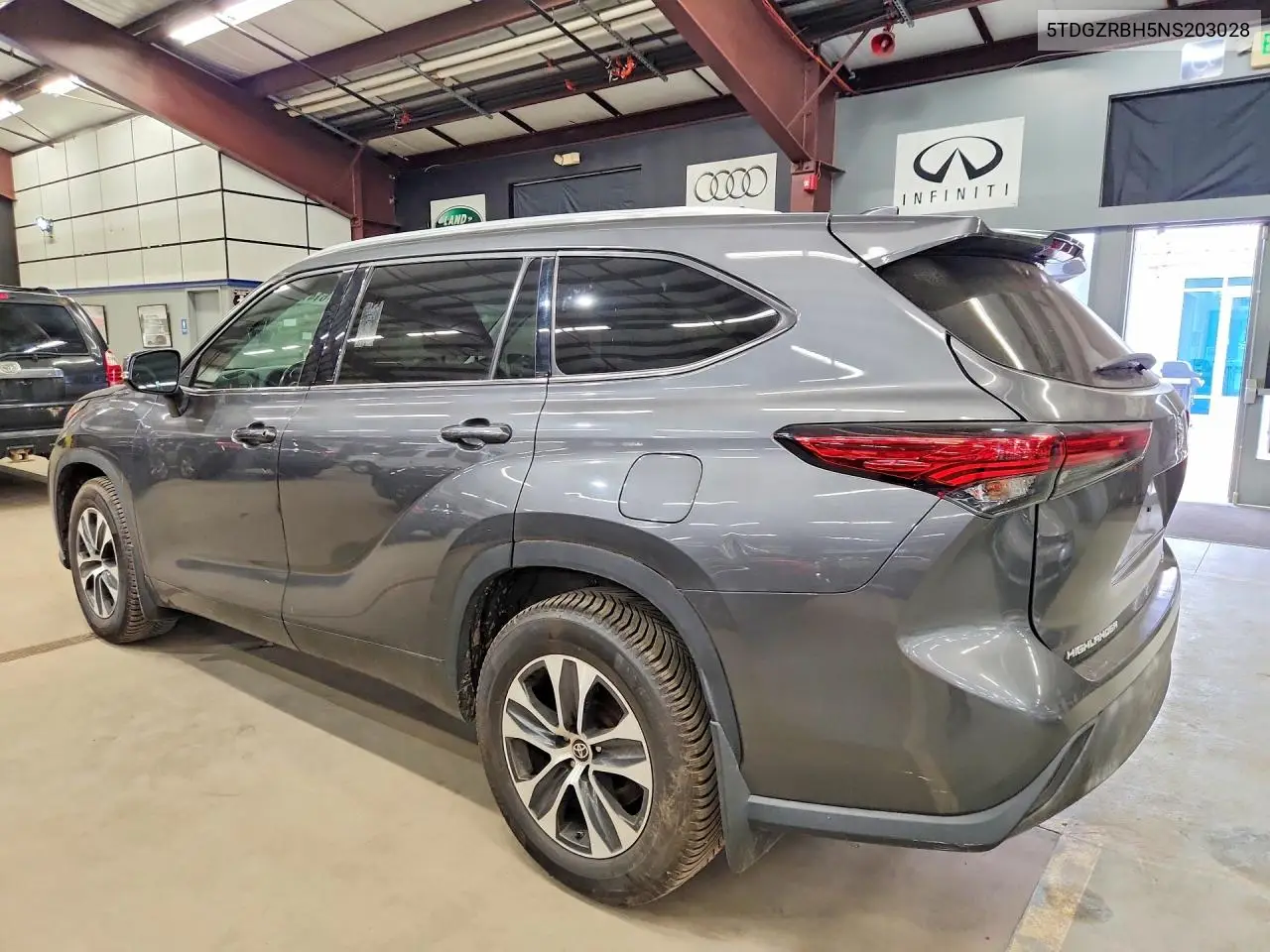2022 Toyota Highlander Sport VIN: 5TDGZRBH5NS203028 Lot: 61473756
