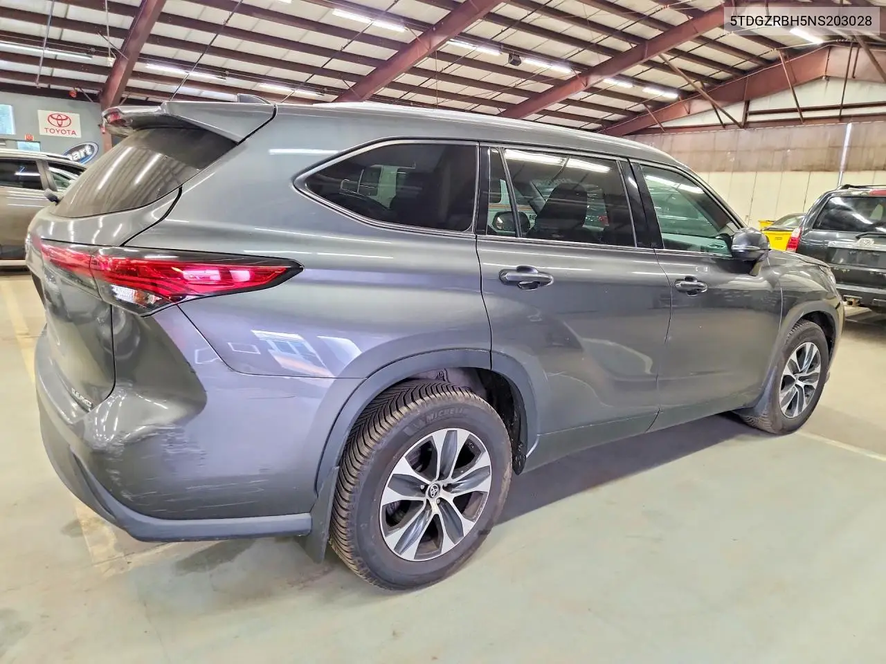 2022 Toyota Highlander Sport VIN: 5TDGZRBH5NS203028 Lot: 61473756