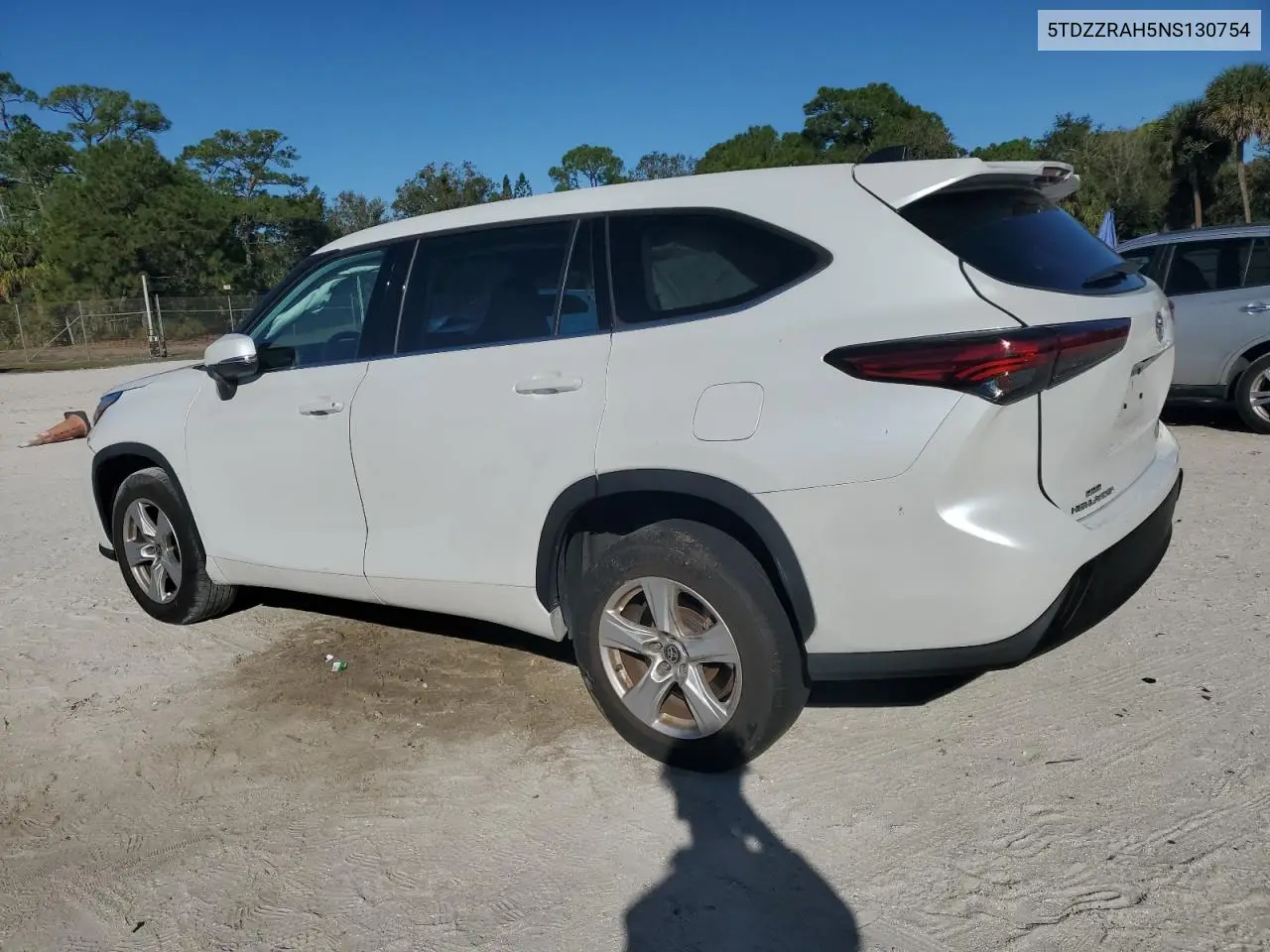 5TDZZRAH5NS130754 2022 Toyota Highlander L