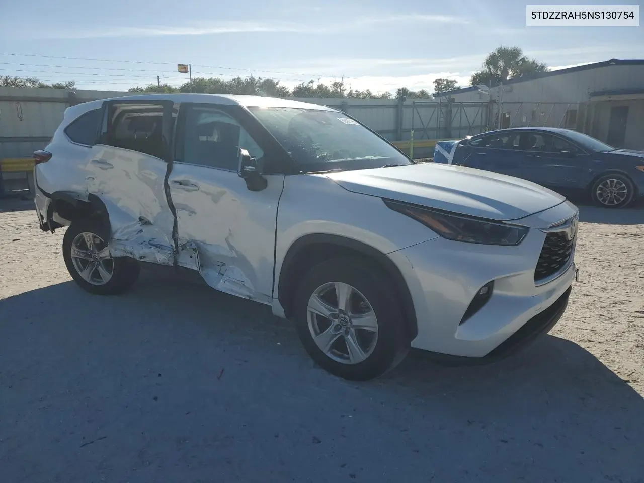 5TDZZRAH5NS130754 2022 Toyota Highlander L